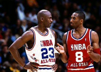 Michael Jordan conmueve con lágrimas en el homenaje a Kobe Bryant