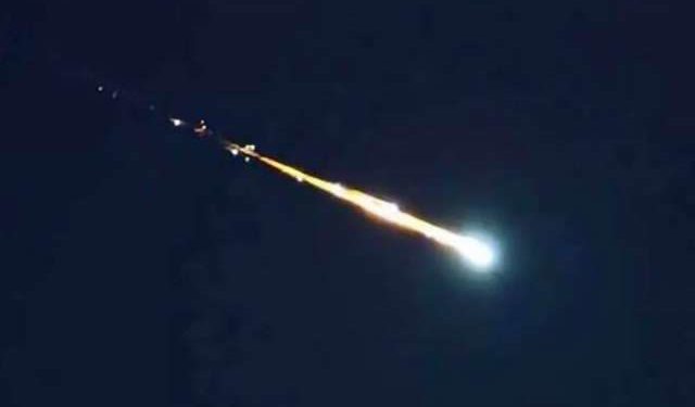 Reportan supuesto «meteorito» en México