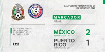 El Tri Femenil Sub-20 derrota a Puerto Rico