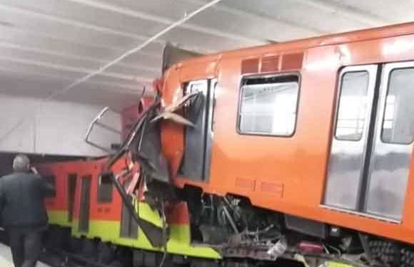 Chocan trenes del Metro en CDMX; 41 heridos y 1 muerto