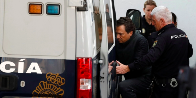 Lozoya llega a prisión de Madrid