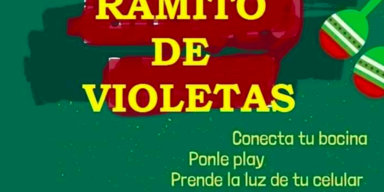 #RamitoDeVioletas, los mexicanos se unen al reto desde ventanas, balcones y azoteas