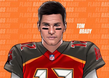 Tom Brady como el nuevo QB de los Buccaneers de Tampa Bay