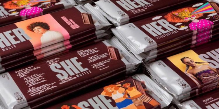 Hershey’s hace «Her» y «She» chocolates en honor a grandes mujeres