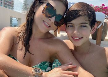 Grettell Valdez, comparte video en lágrimas por estar alejada de su hijo en cuarentena