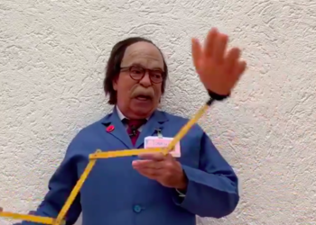 Reaparece el Doctor Chunga, muestra invento contra el coronavirus