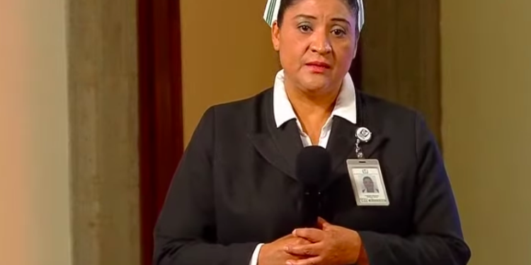 Jefa Fabiana del IMSS conmueve con su discurso para pedir respeto al personal de salud