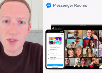 Facebook lanza Messenger Rooms para hacerle la competencia a Zoom
