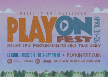 Transmisión en VIVO de PlayOn Fest, 72 horas continuas de conciertos para apoyar al Fondo Solidario de Respuesta de la OMS