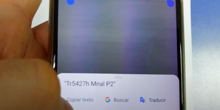 Google Lens digitaliza las notas a mano