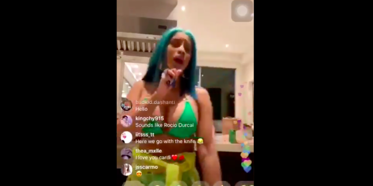 Cardi B interpreta «Amor Eterno» de Juan Gabriel, ¡tienes que verlo!