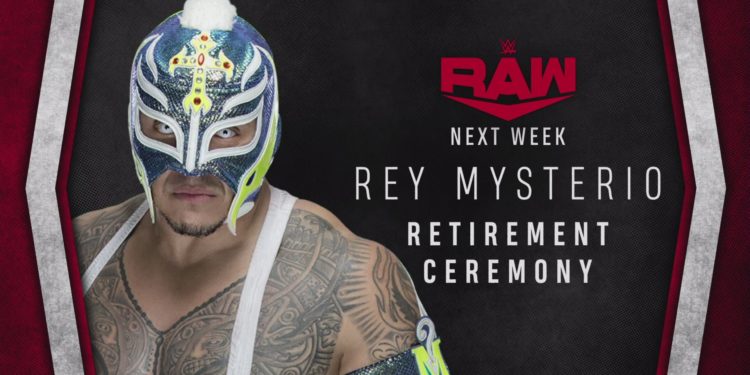 Adiós Rey Misterio; WWE anuncia ceremonia de retiro