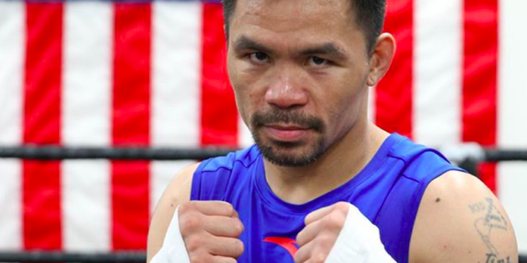 Manny Pacquiao se alista para la presidencia Filipinas en 2022