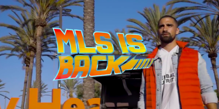 El Galaxy parodia «Volver al Futuro» para anunciar el regreso de la MLS