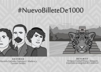 Así podría ser el nuevo billete de 1000 PESOS