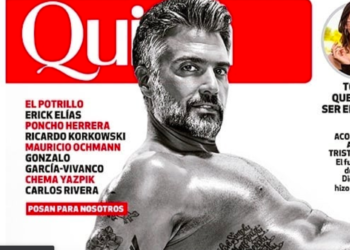 Jaime Camil recrea portada de la revista Quién después de 16 años
