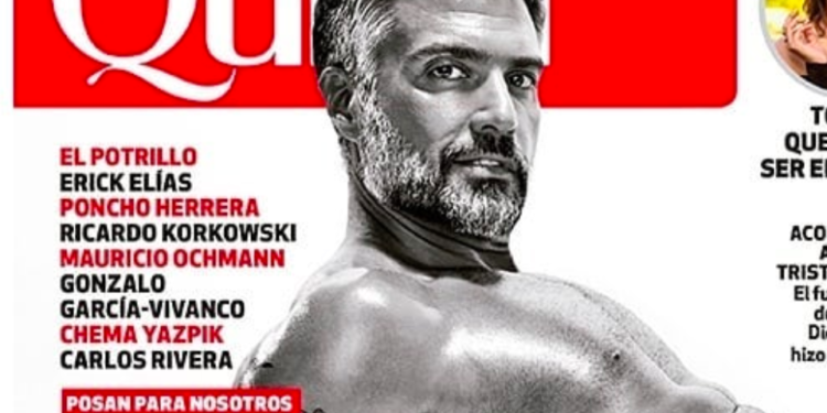 Jaime Camil recrea portada de la revista Quién después de 16 años