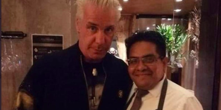 Till Lindemann vocalista de Rammstein visitó Cancún