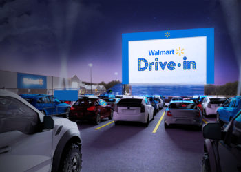 Walmart convertirá sus estacionamientos en autocinemas
