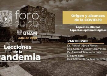 Origen y alcances del covid-19; esto dice la UNAM
