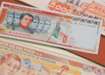 El día que BANXICO puso en circulación el billete de 5 mil pesos con los retratos de los Niños Héroes.