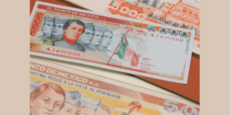 El día que BANXICO puso en circulación el billete de 5 mil pesos con los retratos de los Niños Héroes.