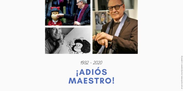 Murió Quino a los 88 años; el padre de la pequeña gran genio «Mafalda»