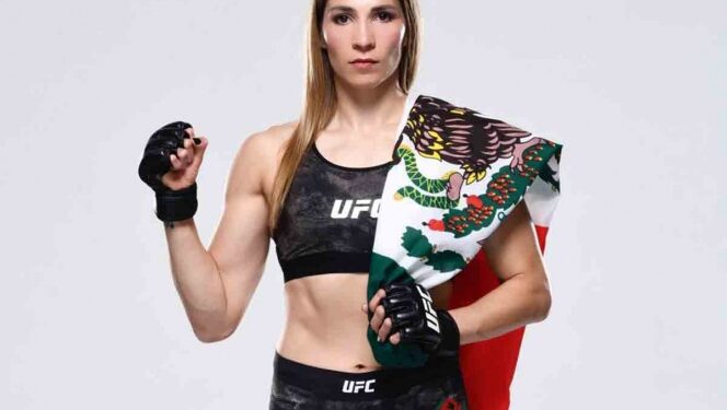 La mexicana Irene Aldana, lista para UFC Fight Island