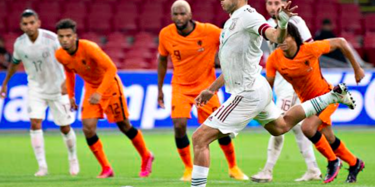 Con ¡Goooool¡ de Raúl Jiménez; México derrota a Holanda