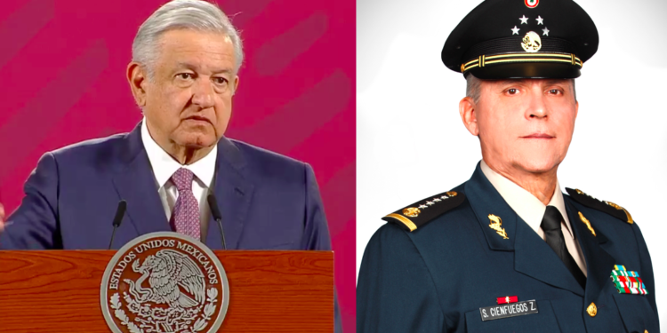 AMLO será único “vocero” de caso Cienfuegos, por tratarse de un «tema delicado»