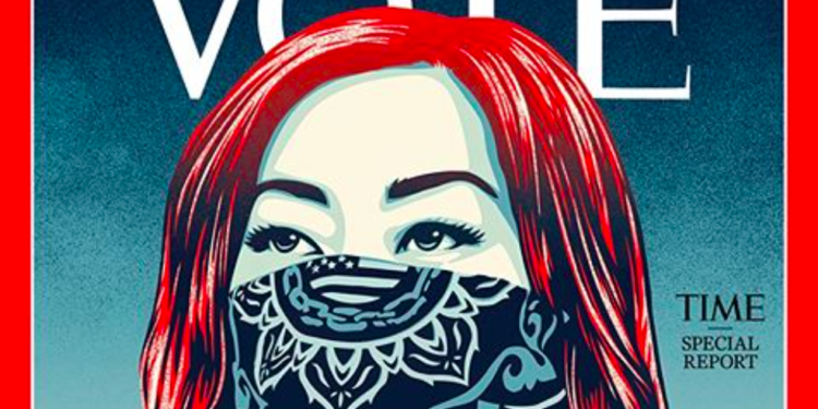 Time por Vote, la prestigiosa revista estadounidense cambia su nombre para incentivar las elecciones estadounidenses