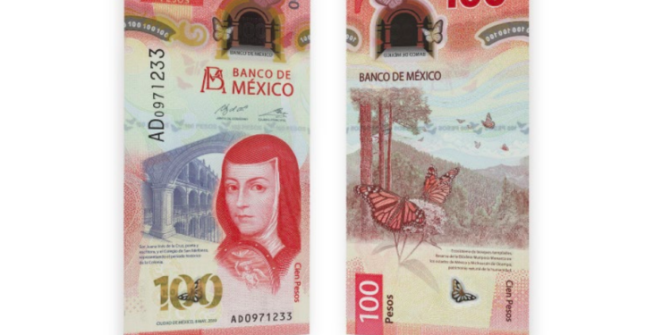 Así es el nuevo billete de cien pesos con Sor Juana; retoman el diseño vertical