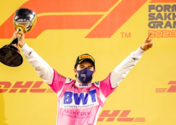 Checo Pérez consigue un histórico triunfo en el Gran Premio de Sakhir