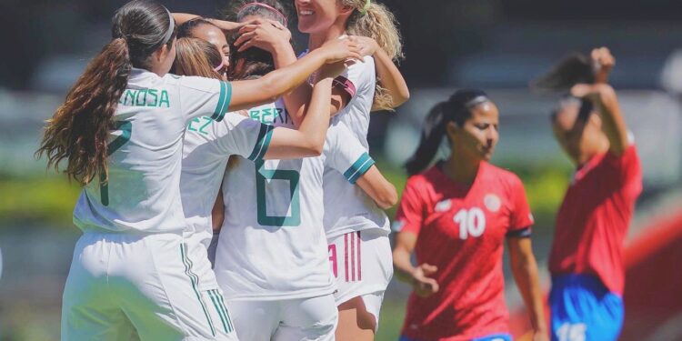La SNM Femenil derrotó a Costa Rica