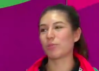 La mexicana Goretti Zumaya participó en la Copa del Mundo de Nueva Delhi