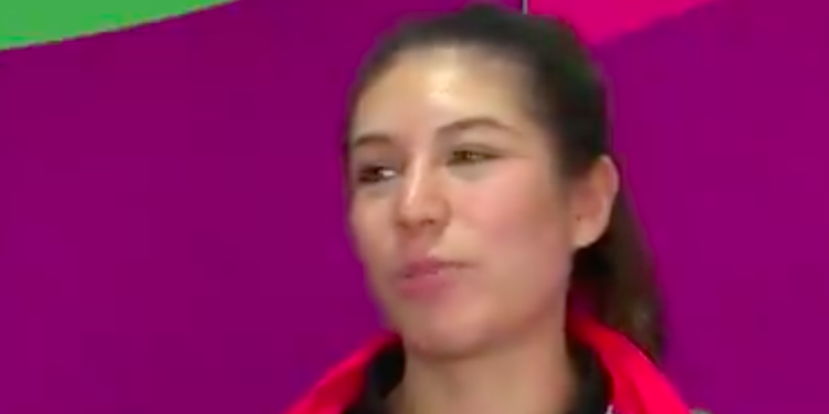 La mexicana Goretti Zumaya participó en la Copa del Mundo de Nueva Delhi