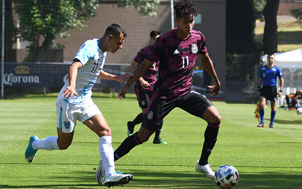 La SNM Sub-20 empató con Guatemala en partido de preparación