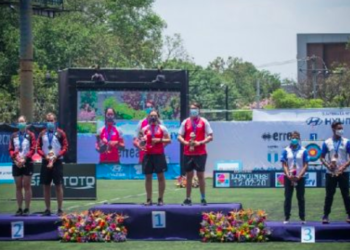 Oro, plata y dos bronces para arqueros mexicanos en Guatemala