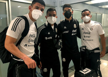 La Selección Nacional de México Olímpica viajó a España