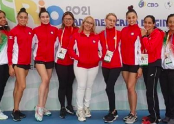 Gimnastas mexicanas listas para el Panamericano de Rítmica