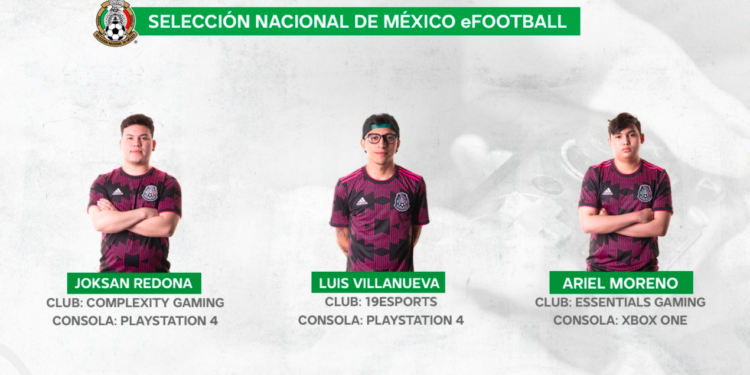 Convocatoria de la SNM eFootball para la FIFAe Nations Cup 2021