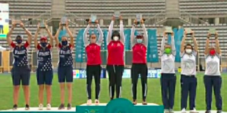 Plaza olímpica y título para arqueras mexicanas en París