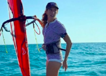 La velerista mexicana, Demita Vega realiza los últimos entrenamientos en Cozumel camino a Tokyo 2020