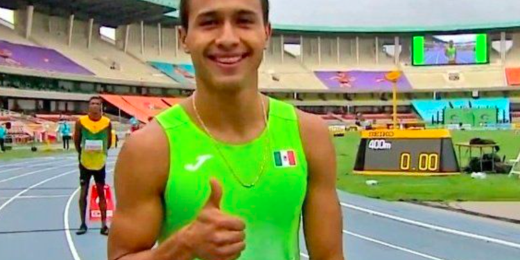 Plata para el velocista Luis Avilés en los 400 metros del Campeonato Mundial Sub-20 en Nairobi