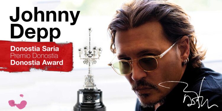 Johnny Depp será galardonado con el Premio Donostia del Festival de San Sebastián 2021