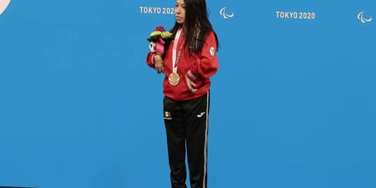 Fabiola Ramírez obtiene bronce en 100m dorso S2 en Tokio 2020; la primera medalla para México