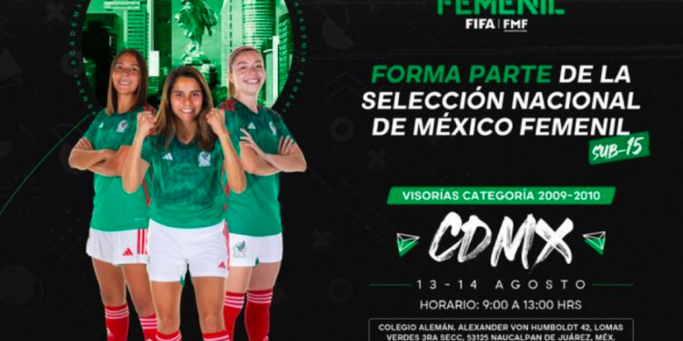 La segunda edición de la Academia Femenil FIFA l FMF comenzará sus actividades este fin de semana en la CDMX