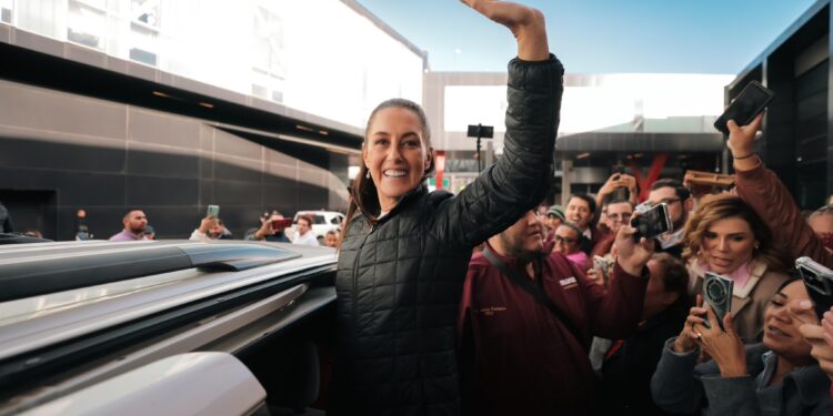 Se registrará Claudia Sheinbaum este domingo ante el INE