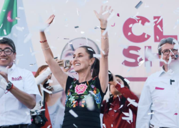 «Con los hijos no se metan», reclama Sheinbaum tras video del hijo de Gálvez