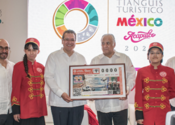 «Acapulco Renacerá» es el billete con el que Lotería Nacional apoya la recuperación del puerto